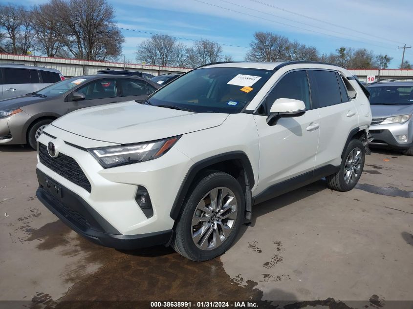 VIN 2T3C1RFV5NW186171 2022 TOYOTA RAV4 no.2