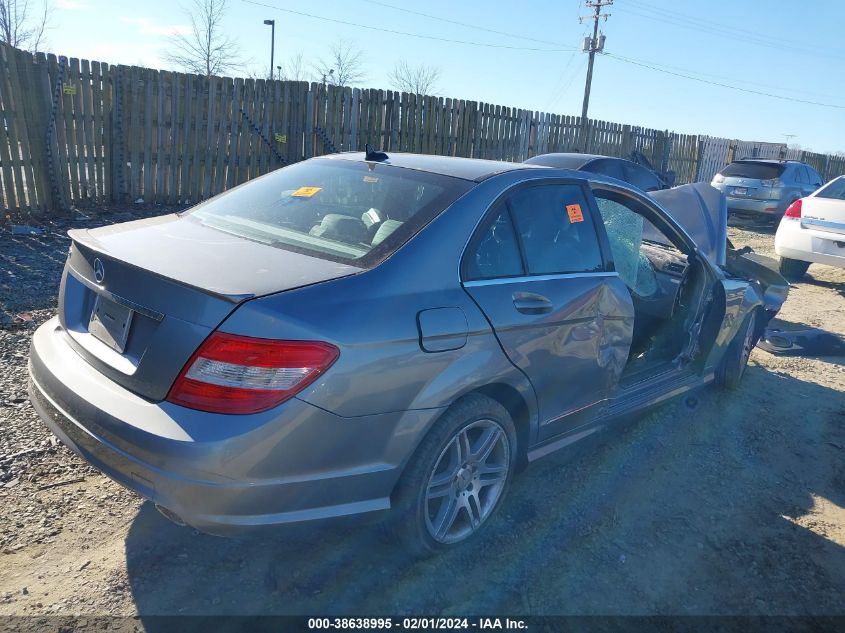 2008 Mercedes-Benz C 350 Sport VIN: WDDGF56X18F168789 Lot: 38638995