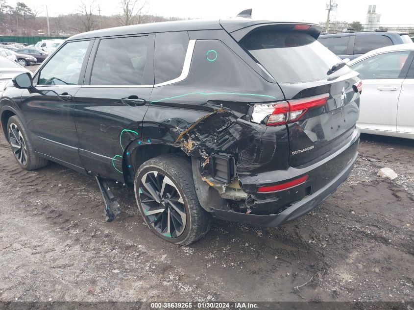 2022 Mitsubishi Outlander Es 2.5 S-Awc VIN: JA4J4TA80NZ053535 Lot: 38639265