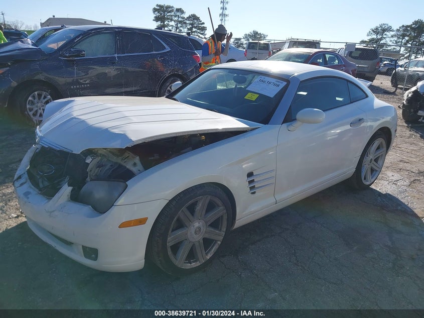 2004 Chrysler Crossfire VIN: 1C3AN69L24X023674 Lot: 38639721