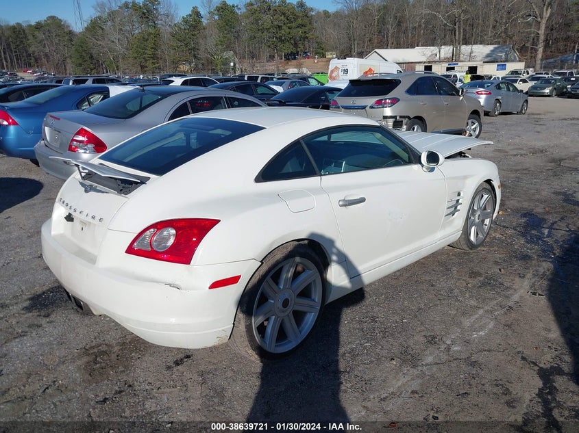 2004 Chrysler Crossfire VIN: 1C3AN69L24X023674 Lot: 38639721