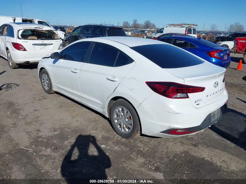 2019 Hyundai Elantra Se VIN: 5NPD74LF4KH439714 Lot: 38639758