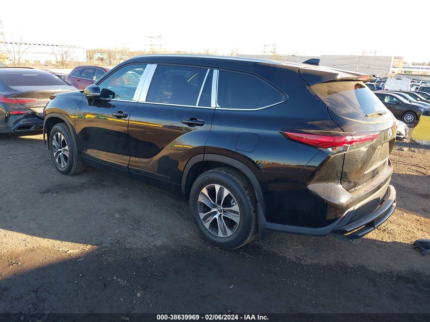 2023 TOYOTA HIGHLANDER VIN: 5TDKDRBH7PS012111