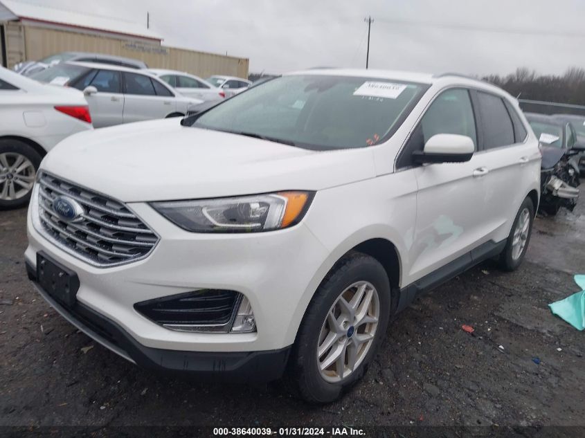 2FMPK4J95MBA43763 2021 FORD EDGE, photo no. 2