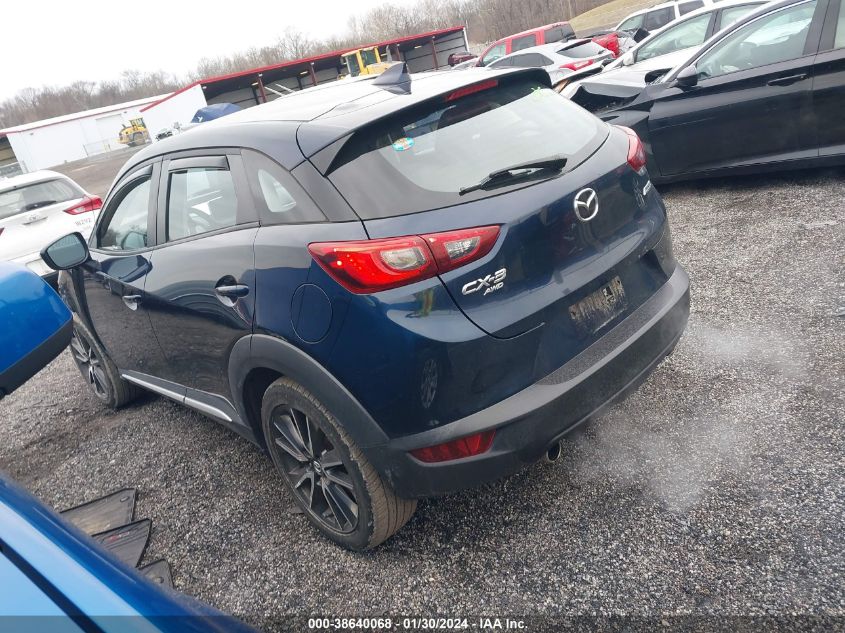 2017 Mazda Cx-3 Grand Touring VIN: JM1DKFD77H0149569 Lot: 38640068