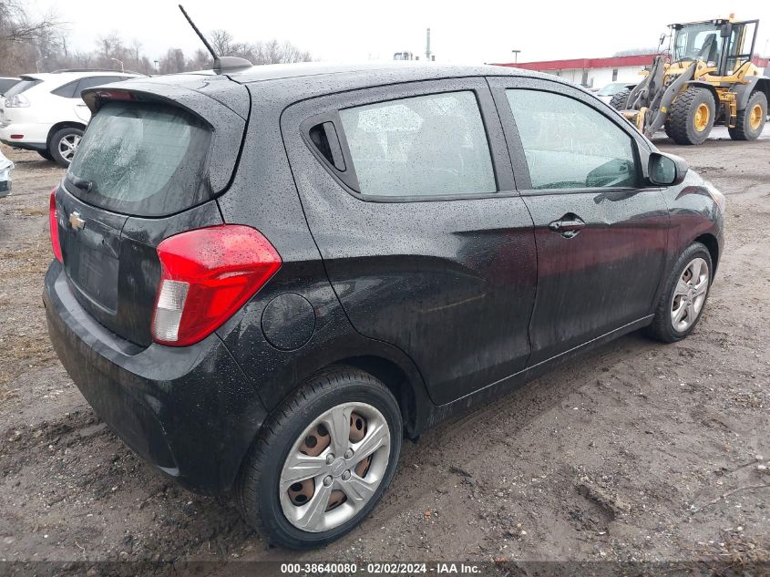 2019 Chevrolet Spark Ls Cvt VIN: KL8CB6SA0KC706539 Lot: 38640080