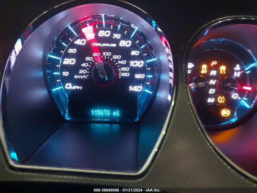 2011 Ford Taurus Sel VIN: 1FAHP2EW8BG152518 Lot: 42297976