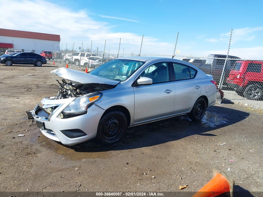 2016 Nissan Versa 1.6 S/1.6 S+/1.6 Sl/1.6 Sv VIN: 3N1CN7AP1GL830697 Lot: 38640087