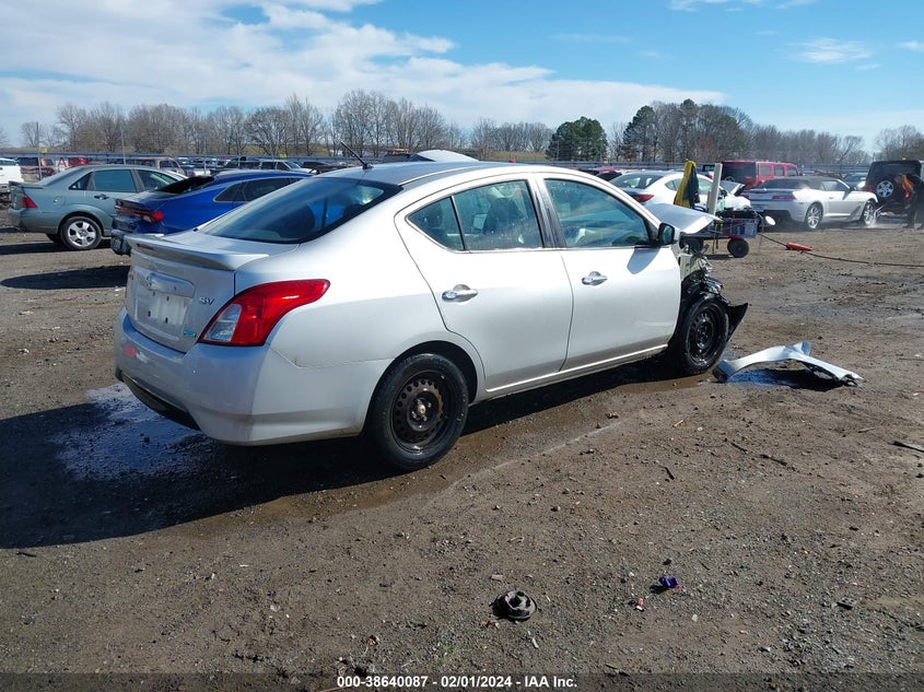 2016 Nissan Versa 1.6 S/1.6 S+/1.6 Sl/1.6 Sv VIN: 3N1CN7AP1GL830697 Lot: 38640087