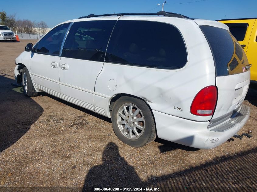 1999 Chrysler Town & Country Lx VIN: 1C4GP54L2XB612565 Lot: 38640208