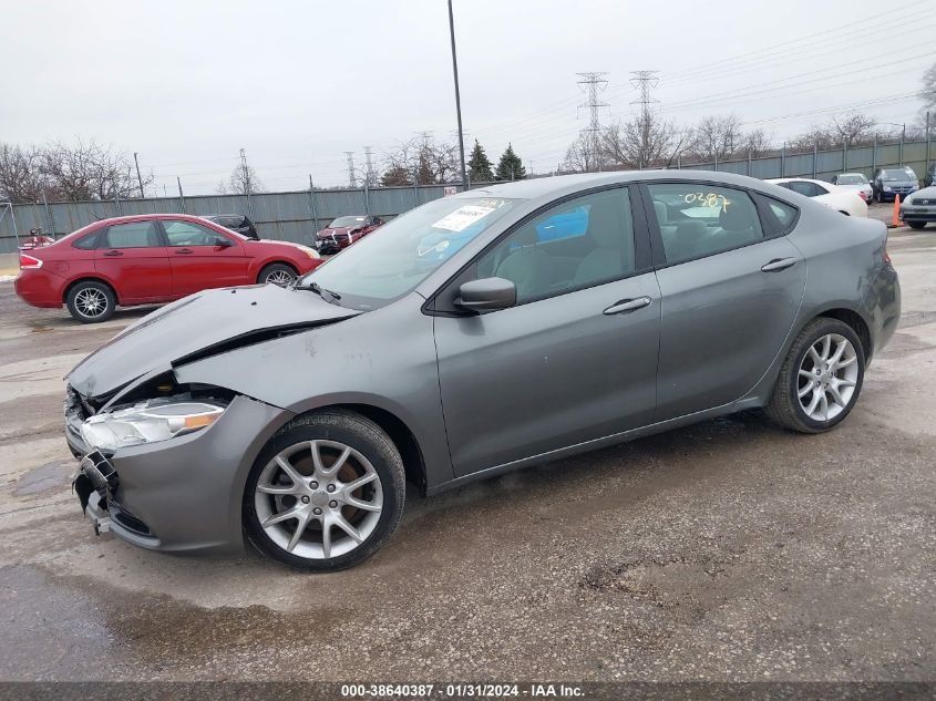 2013 Dodge Dart Sxt/Rallye VIN: 1C3CDFBA9DD713279 Lot: 38640387