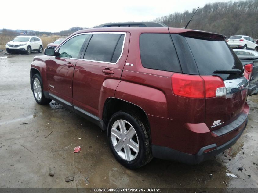 2011 GMC Terrain Sle-2 VIN: 2CTALSEC7B6249436 Lot: 38640558