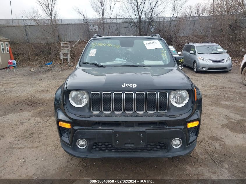 2020 Jeep Renegade Latitude 4X4 VIN: ZACNJBBB5LPL02019 Lot: 38640658