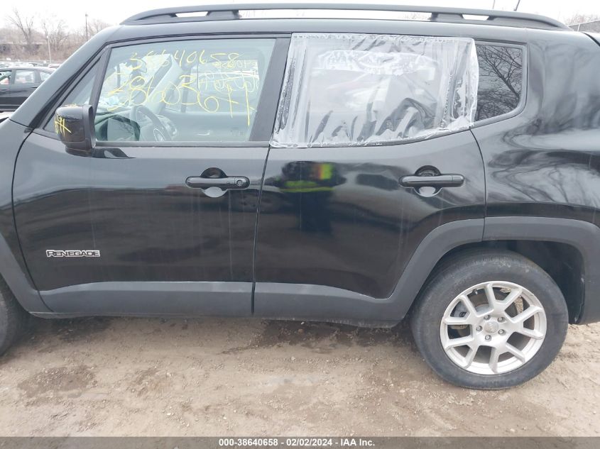 2020 Jeep Renegade Latitude 4X4 VIN: ZACNJBBB5LPL02019 Lot: 38640658