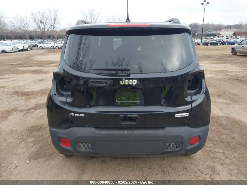 2020 Jeep Renegade Latitude 4X4 VIN: ZACNJBBB5LPL02019 Lot: 38640658