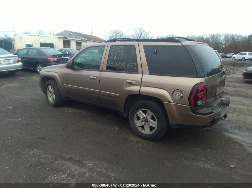 2003 Chevrolet Trailblazer Ltz VIN: 1GNDT13S732399517 Lot: 38640747