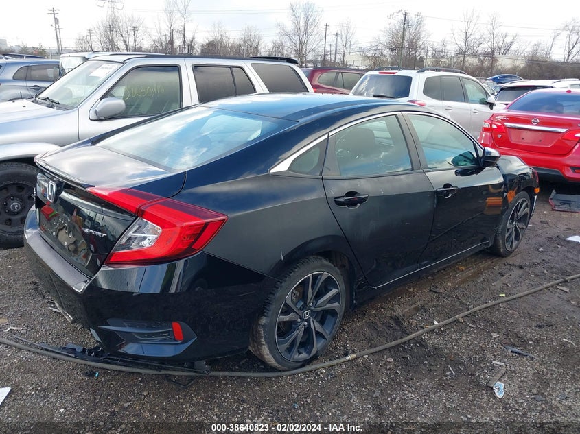VIN 2HGFC2F83LH512802 2020 HONDA CIVIC SPORT