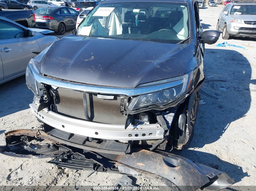 2017 Honda Pilot Ex-L VIN: 5FNYF6H5XHB050874 Lot: 43803765