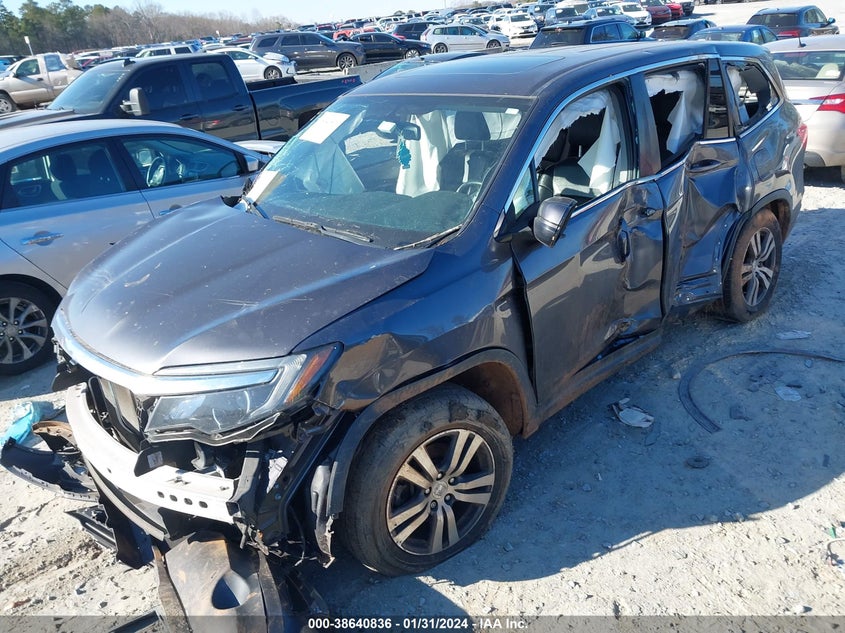 2017 Honda Pilot Ex-L VIN: 5FNYF6H5XHB050874 Lot: 43803765