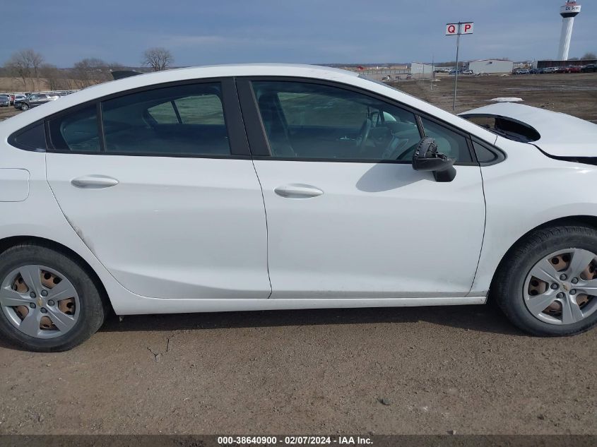 2016 Chevrolet Cruze Ls Auto VIN: 1G1BC5SM5G7288492 Lot: 38640900