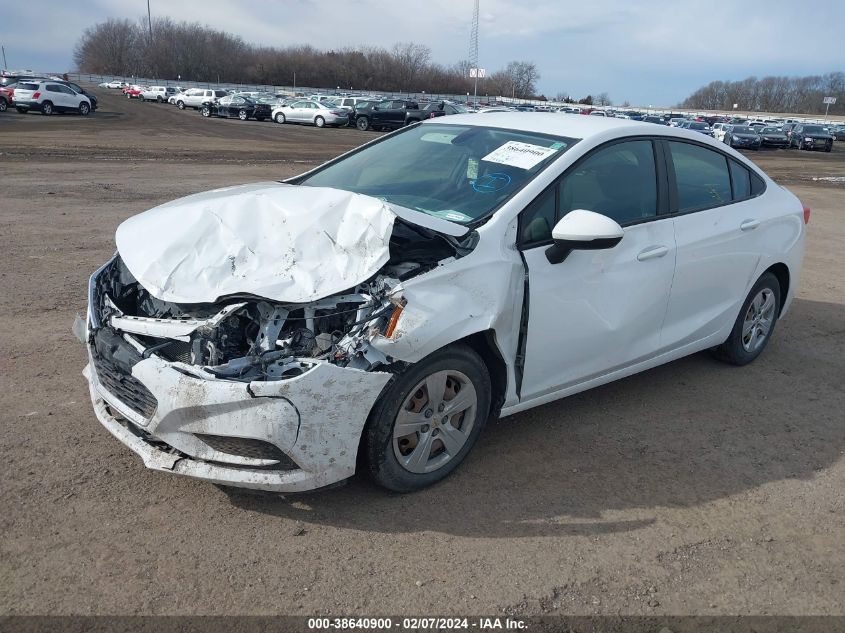 2016 Chevrolet Cruze Ls Auto VIN: 1G1BC5SM5G7288492 Lot: 38640900