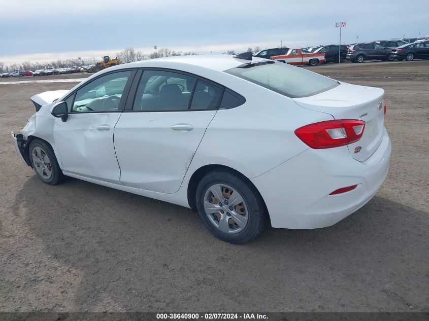 2016 Chevrolet Cruze Ls Auto VIN: 1G1BC5SM5G7288492 Lot: 38640900