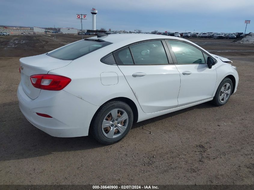 2016 Chevrolet Cruze Ls Auto VIN: 1G1BC5SM5G7288492 Lot: 38640900