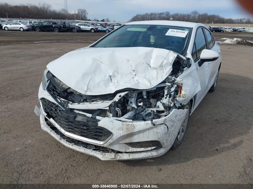 2016 Chevrolet Cruze Ls Auto VIN: 1G1BC5SM5G7288492 Lot: 38640900