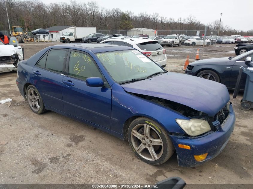 2001 Lexus Is 300 Base (A5) VIN: JTHBD182110020119 Lot: 38640908