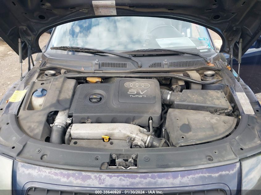 2003 Audi Tt 1.8L VIN: TRUWT28N331016209 Lot: 38640920