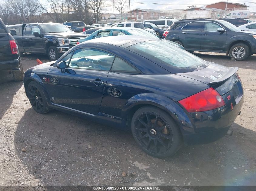 2003 Audi Tt 1.8L VIN: TRUWT28N331016209 Lot: 38640920