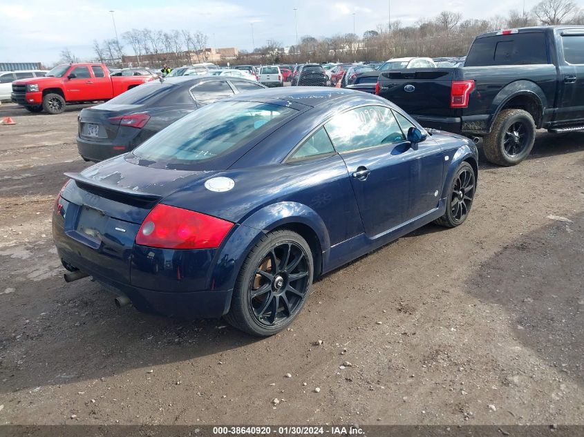 2003 Audi Tt 1.8L VIN: TRUWT28N331016209 Lot: 38640920