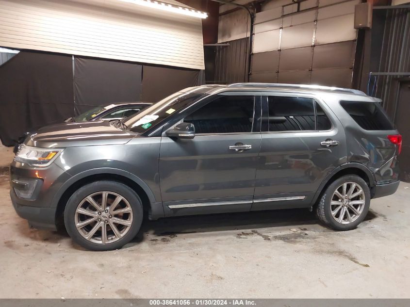 1FM5K8F89GGB64355 2016 Ford Explorer Limited