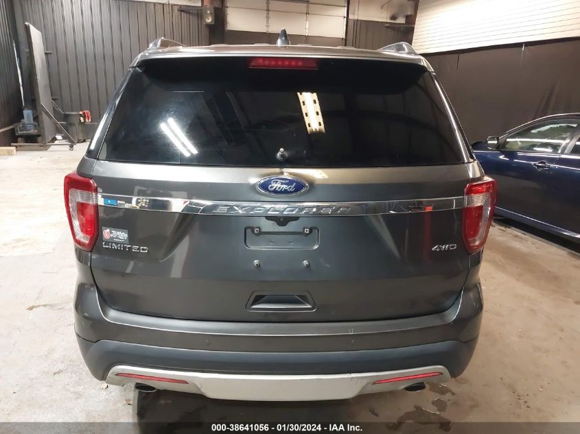 1FM5K8F89GGB64355 2016 Ford Explorer Limited