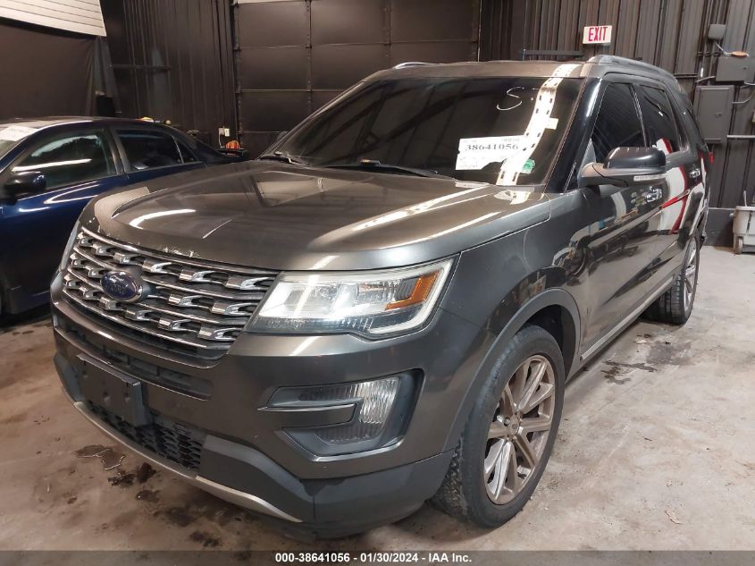 2016 Ford Explorer Limited VIN: 1FM5K8F89GGB64355 Lot: 38641056