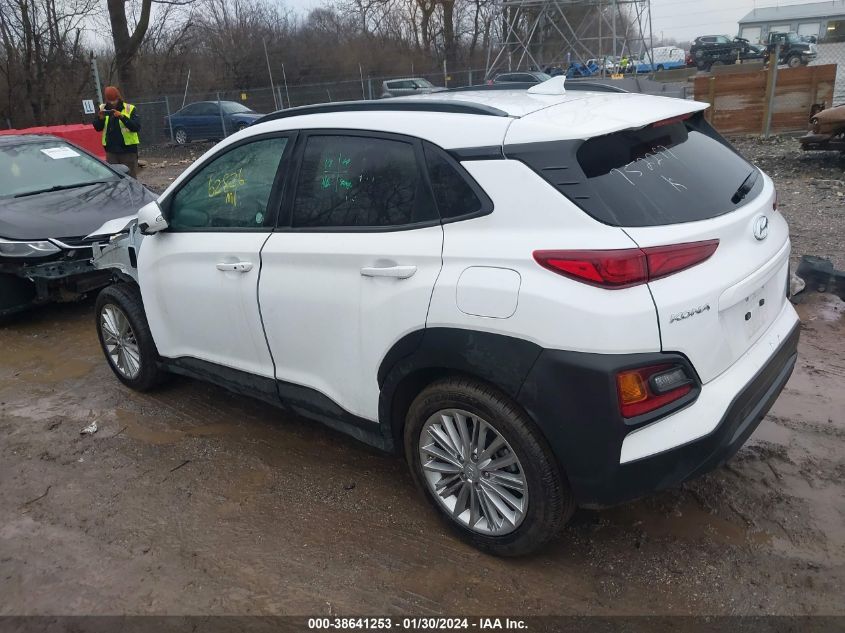 2021 Hyundai Kona Sel Plus VIN: KM8K62AA9MU752297 Lot: 38641253