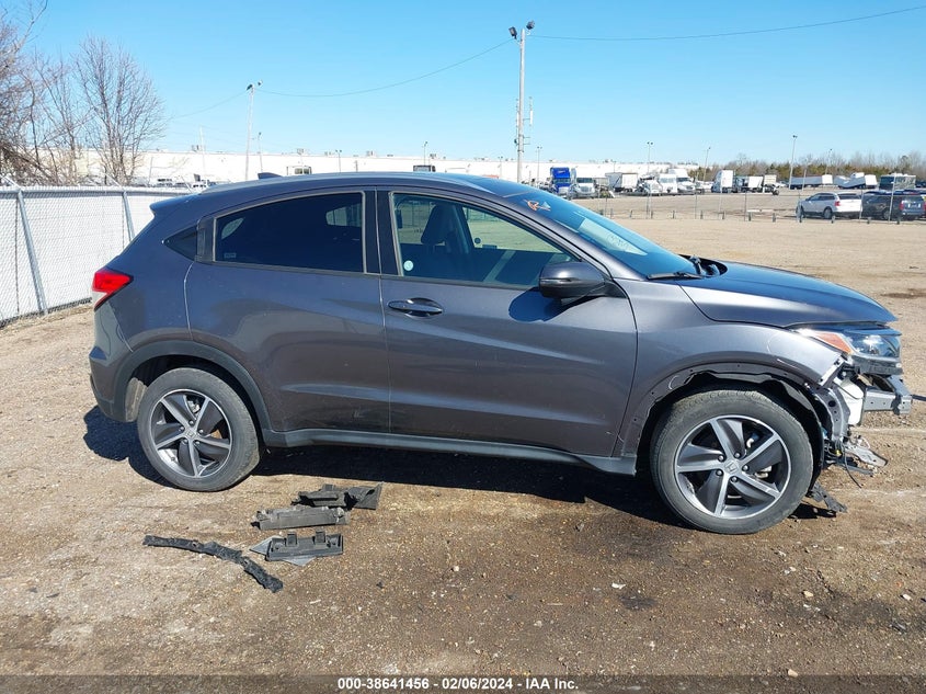 VIN 3CZRU6H54MM740209 2021 HONDA HR-V AWD EX