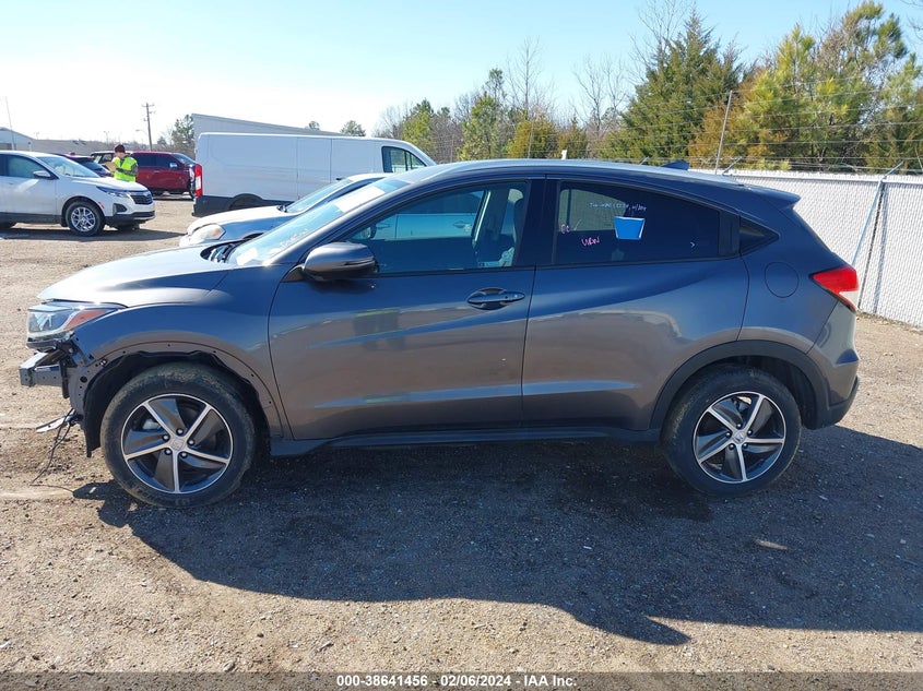 VIN 3CZRU6H54MM740209 2021 HONDA HR-V AWD EX