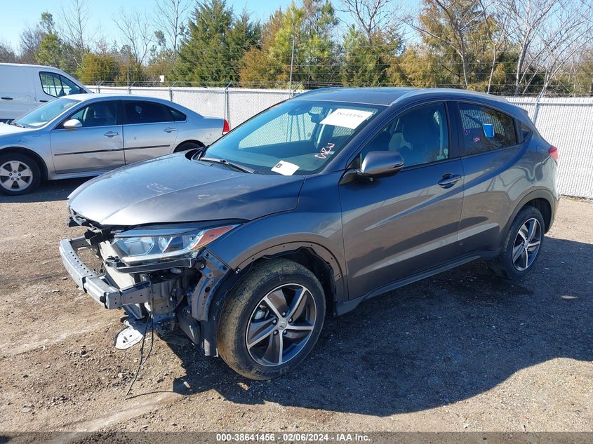 VIN 3CZRU6H54MM740209 2021 HONDA HR-V AWD EX