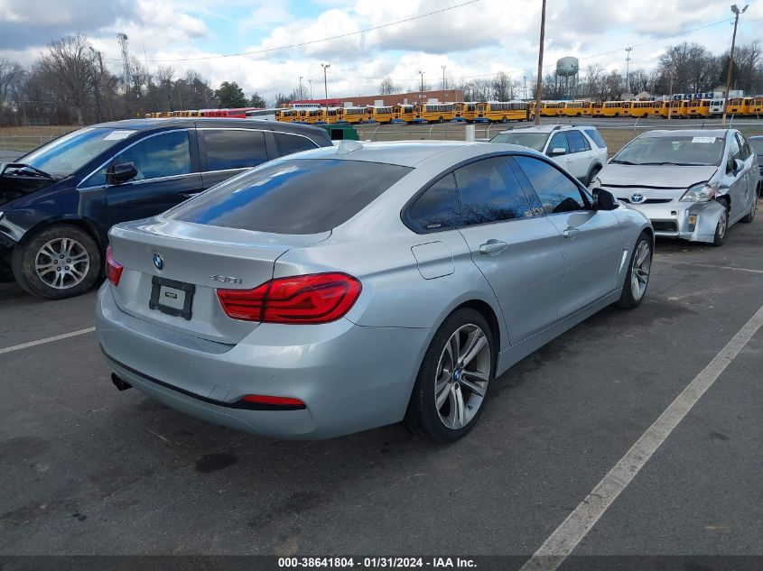 2018 BMW 430I Gran Coupe VIN: WBA4J1C56JBG80522 Lot: 38641804