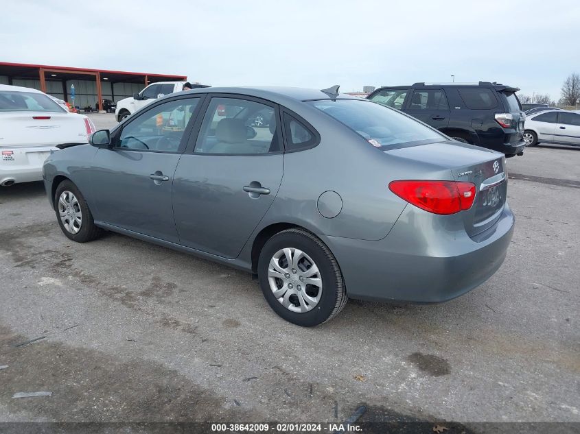 2010 Hyundai Elantra Gls VIN: KMHDU4AD7AU925282 Lot: 38642009