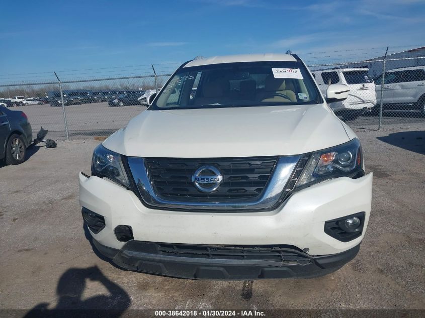 2018 Nissan Pathfinder Sv VIN: 5N1DR2MN1JC617105 Lot: 38642018