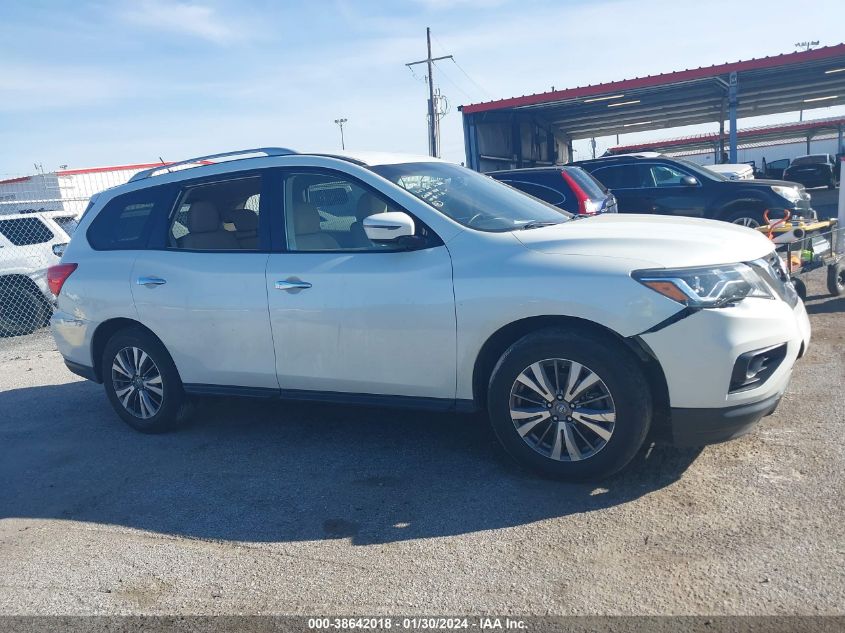 2018 Nissan Pathfinder Sv VIN: 5N1DR2MN1JC617105 Lot: 38642018