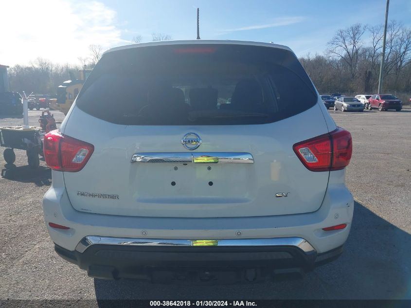 2018 Nissan Pathfinder Sv VIN: 5N1DR2MN1JC617105 Lot: 38642018