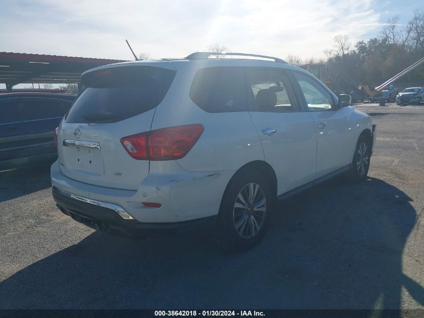 2018 Nissan Pathfinder Sv VIN: 5N1DR2MN1JC617105 Lot: 38642018