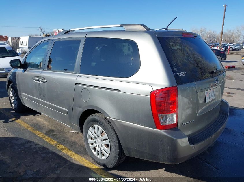 2012 Kia Sedona Lx VIN: KNDMG4C78C6433757 Lot: 38642032