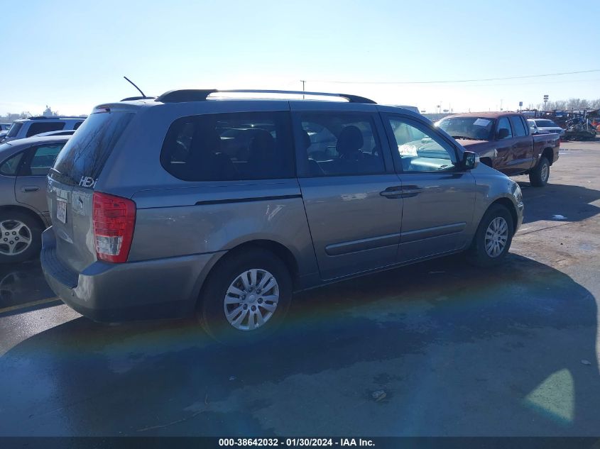 2012 Kia Sedona Lx VIN: KNDMG4C78C6433757 Lot: 38642032