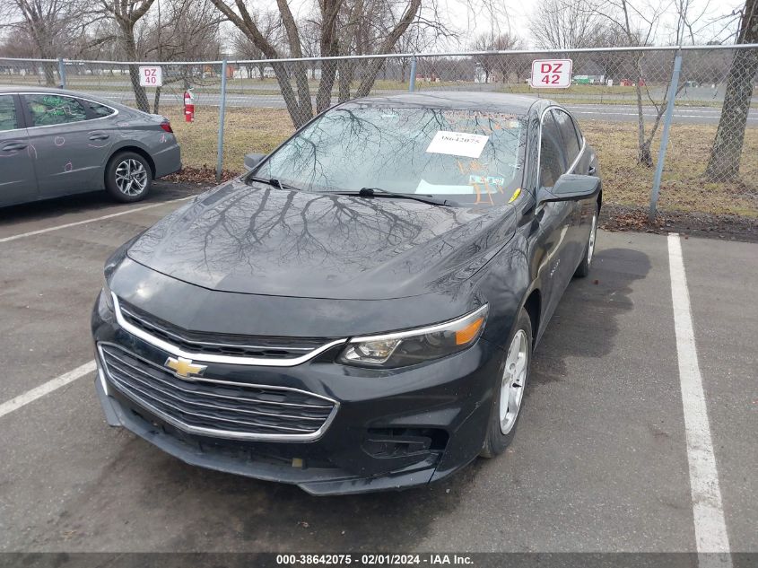 2016 Chevrolet Malibu Ls VIN: 1G1ZB5ST5GF263607 Lot: 40482633