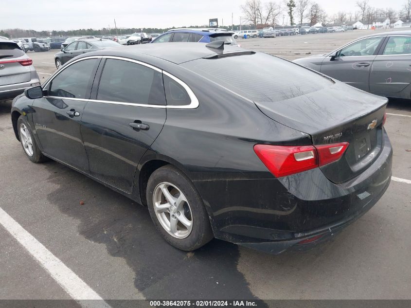 2016 Chevrolet Malibu Ls VIN: 1G1ZB5ST5GF263607 Lot: 40482633