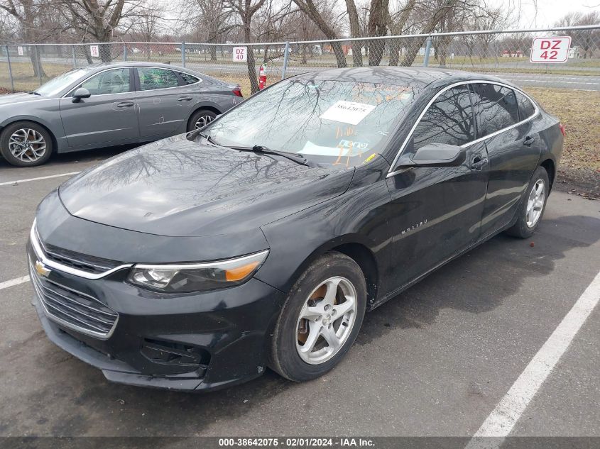 2016 Chevrolet Malibu Ls VIN: 1G1ZB5ST5GF263607 Lot: 40482633